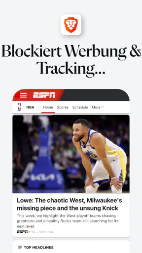 Brave Private VPN Browser screenshot