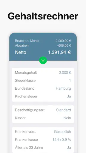 Bruno - Brutto Netto Rechner screenshot