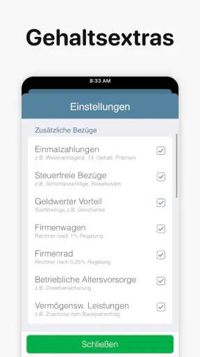 Bruno - Brutto Netto Rechner screenshot