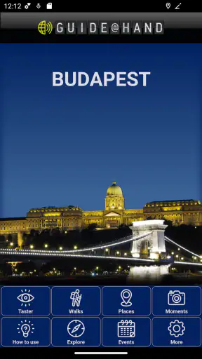 Budapest GUIDE@HAND screenshot