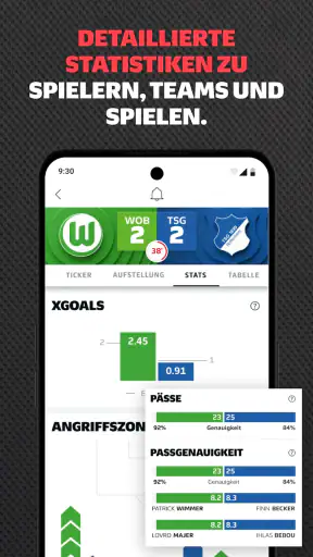 Bundesliga: Fußball Liveticker screenshot