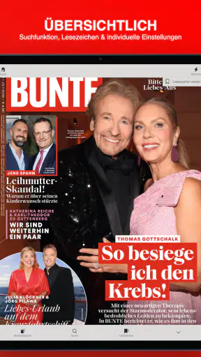 BUNTE Magazin screenshot