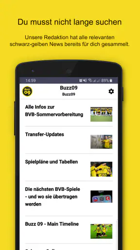 Buzz09–die schwarz-gelben News screenshot