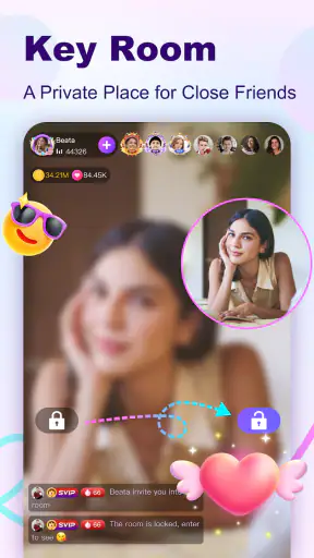 BuzzCast – Live-Video-Chat APP screenshot