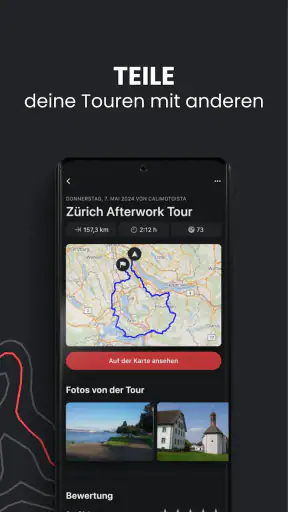 calimoto — Motorrad Navigation screenshot