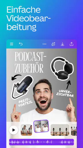 Canva: KI-Foto- & Video-Editor screenshot