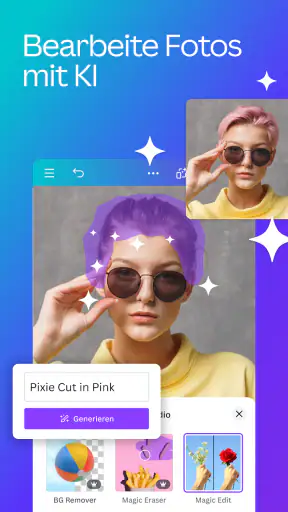 Canva: KI-Foto- & Video-Editor screenshot