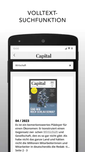 Capital Magazin screenshot