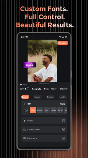 Captiono: AI Subtitles screenshot
