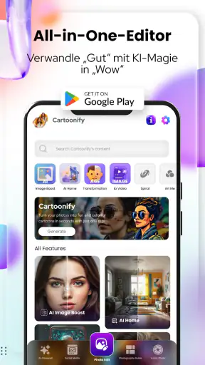 Cartoon-Foto Editor－Cartoonify screenshot