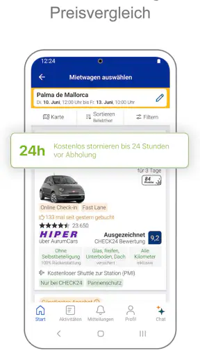 CHECK24 screenshot