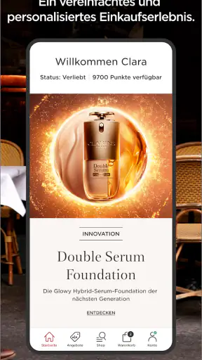 Clarins - Hautpflege & Makeup screenshot