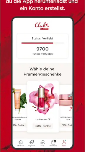 Clarins - Hautpflege & Makeup screenshot