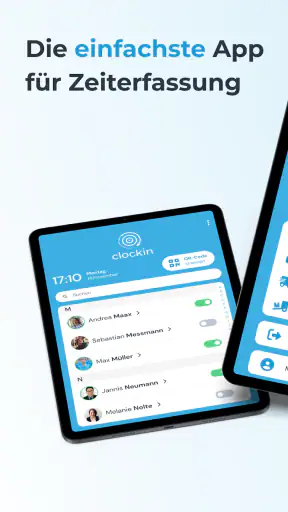 clockin – Zeiterfassung screenshot