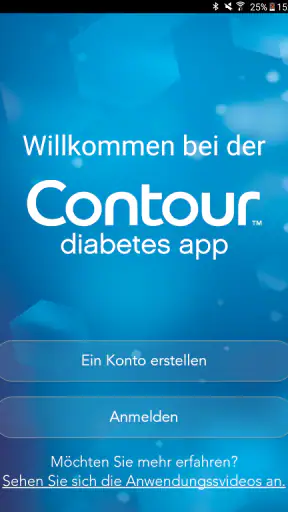 CONTOUR DIABETES app (DE) screenshot