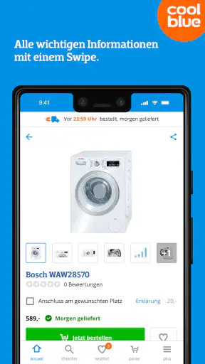 Coolblue screenshot