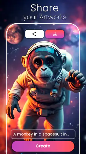 KI Bild Generator - CreArt screenshot