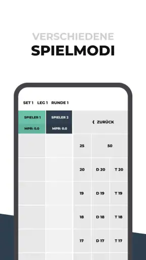 Darts Scorer 180: Dart Rechner screenshot