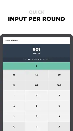 Darts Scorer 180: Dart Rechner screenshot