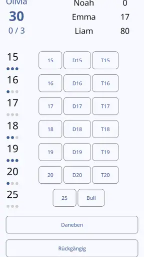Darts Zähler: Dart Rechner screenshot