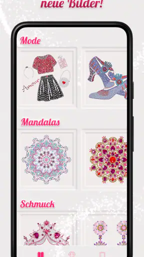 Dazzly - Diamant-Kunst Malbuch screenshot
