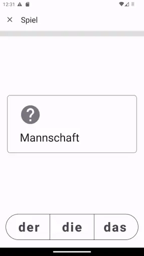 Der Die Das screenshot