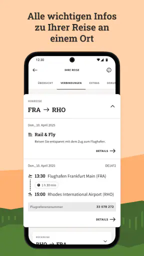 MyDERTOUR | Reisen verwalten screenshot