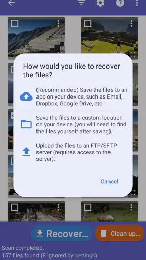 DiskDigger Fotorettung screenshot