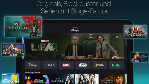 Disney+ screenshot