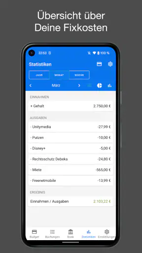 Dispensatio - Haushaltsbuch screenshot