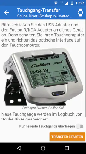 DiveMate (Tauchlogbuch) screenshot