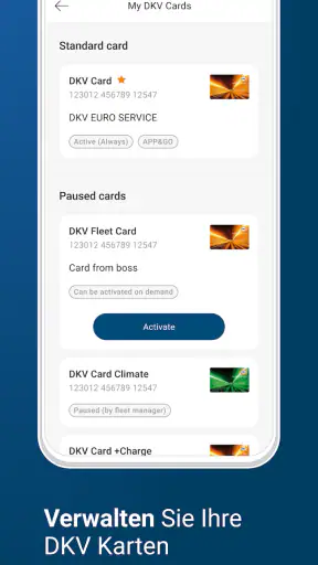 DKV Mobility - Tanken + Laden screenshot
