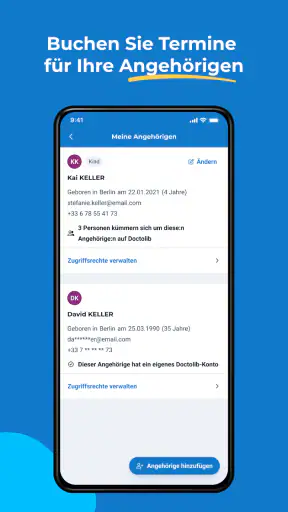 Doctolib - Die Gesundheits-App screenshot