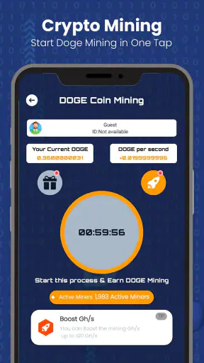 Doge Mining, Crypto Doge Miner screenshot