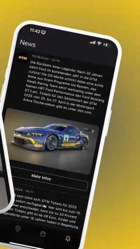 DTM Official App screenshot