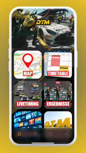 DTM Official App screenshot