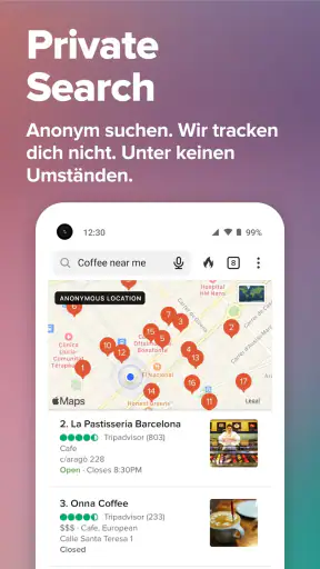 DuckDuckGo Browser, Search, AI screenshot