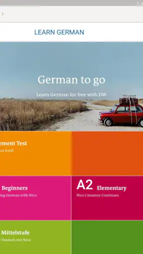 DW Learn German screenshot