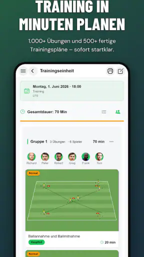 easy2coach - Team Manager screenshot