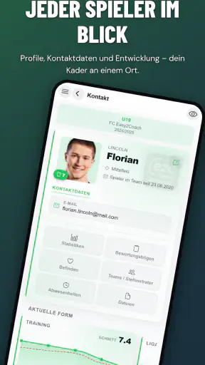 easy2coach - Team Manager screenshot