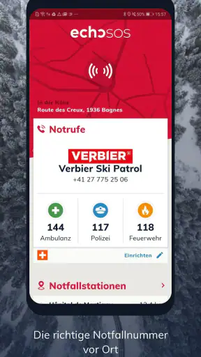 EchoSOS screenshot