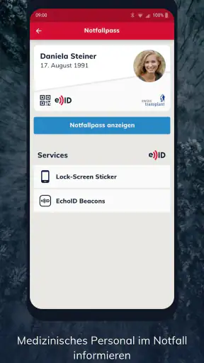 EchoSOS screenshot