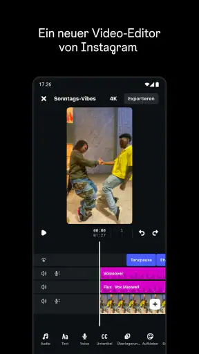 Edits: Videobearbeitung screenshot