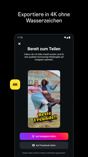 Edits: Videobearbeitung screenshot