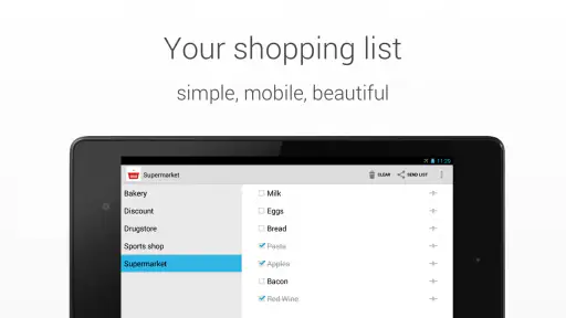 Einkaufsliste screenshot