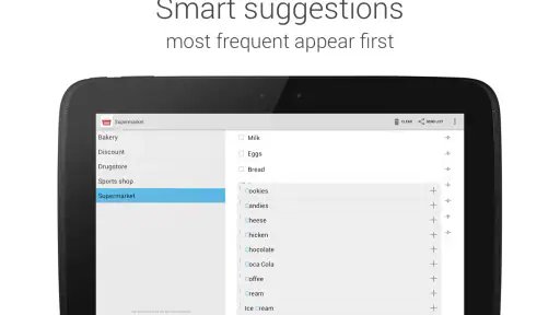 Einkaufsliste screenshot