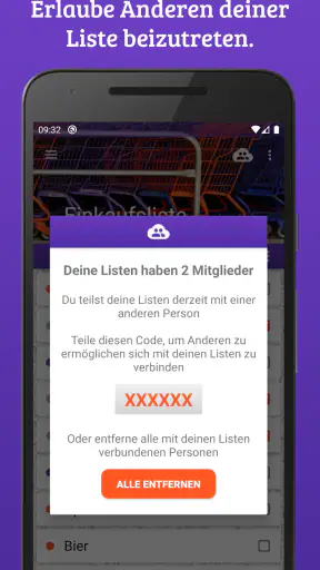 Einkaufsliste (auch gemeinsam) screenshot