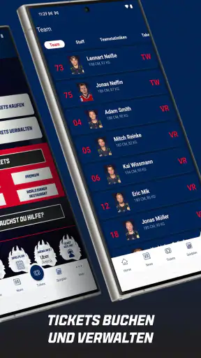 Eisbären Berlin screenshot