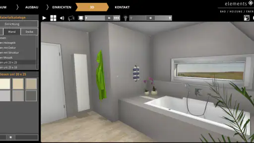 Elements Badplaner screenshot