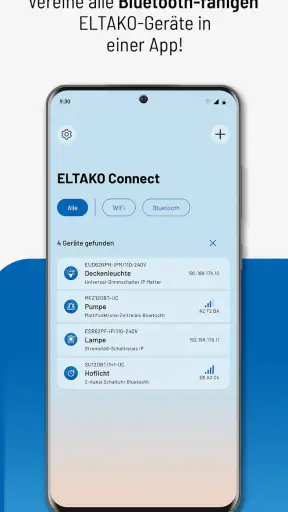 ELTAKO Connect screenshot